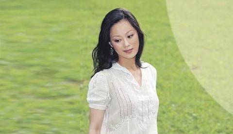 5,如果说和钟镇涛的婚姻让她一下出了名,那么杨凡导演的电影《桃色》