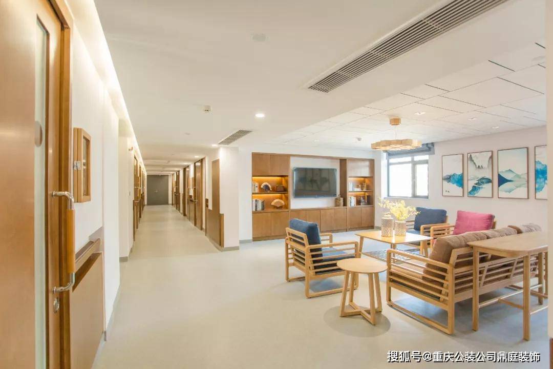 重庆养老院装修公司鼎庭装饰—养老院如何做到空间色彩"适老化"设计