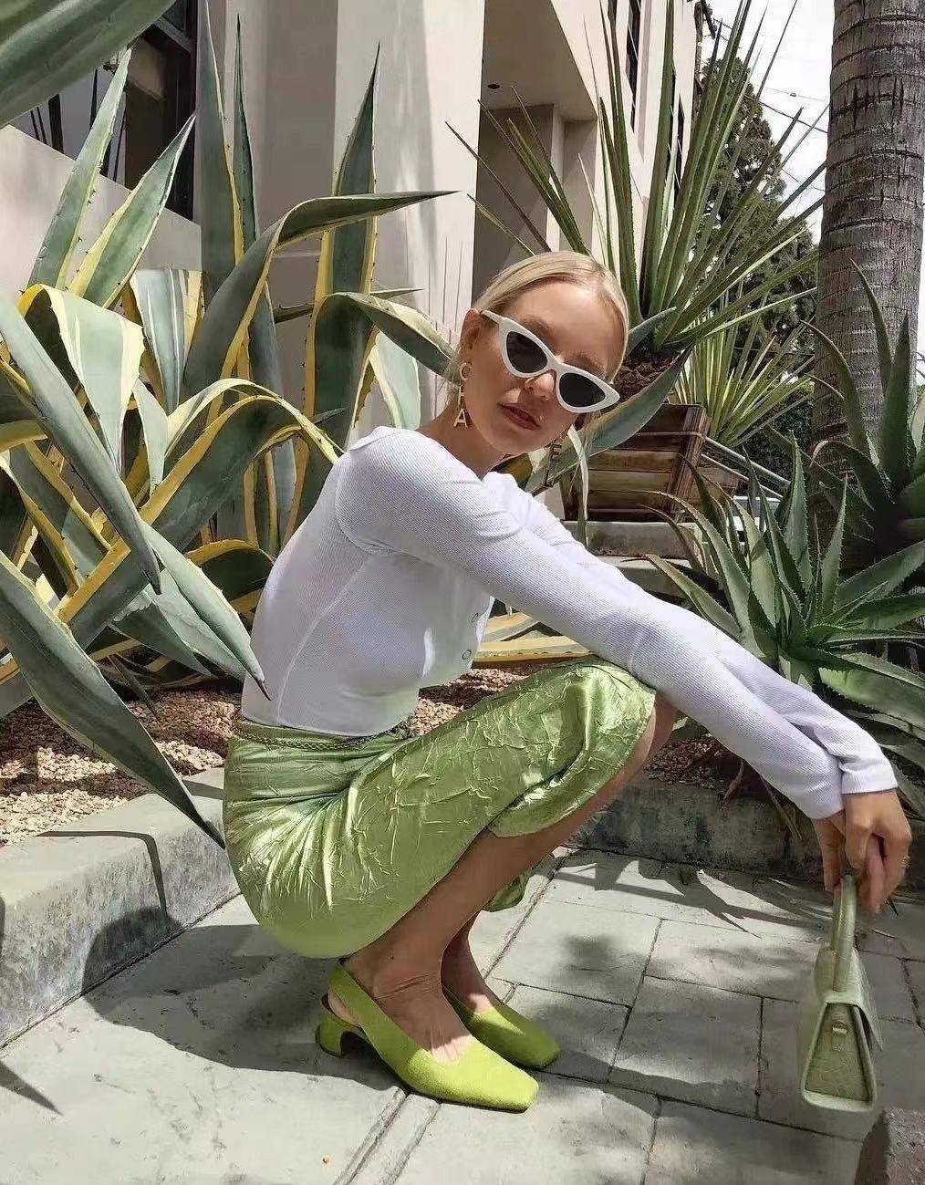 原创夏天穿凉鞋借鉴时尚博主的挑选搭配思路清爽有气质