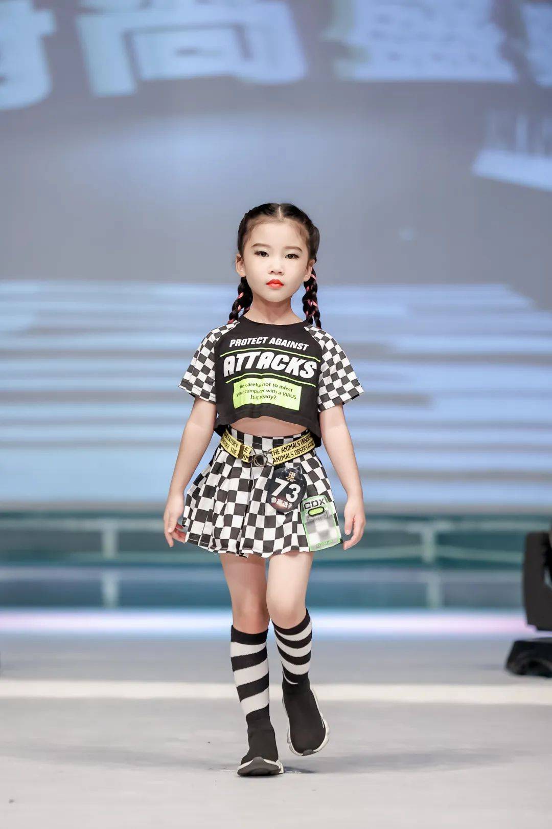 第一童星 国际少儿时尚盛典 菁英童模2022 cfa少儿模特演绎大会 优秀