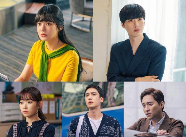 韩剧《有瑕疵的人们》安宰贤,吴涟序逗趣互动海报公开_外貌_男人_交往