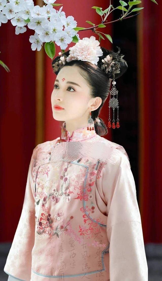 原创一众女星的清宫造型杨幂刘诗诗李沁都输给了最美的她