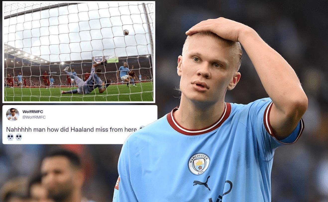 空门不进自己都笑了 德布劳内摊手_比赛_曼城_皮球