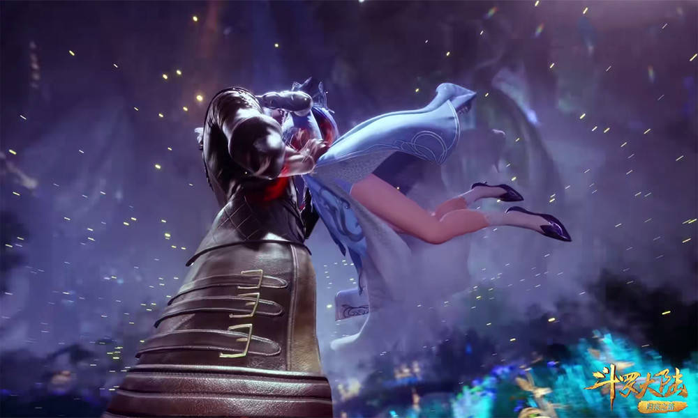 斗罗大陆:阿银裙子变薄,薄到连t部都能看到,这大长腿也绝了_复活_脖子