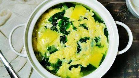 原创潺菜鸡蛋汤经常喝身体好做法也简单