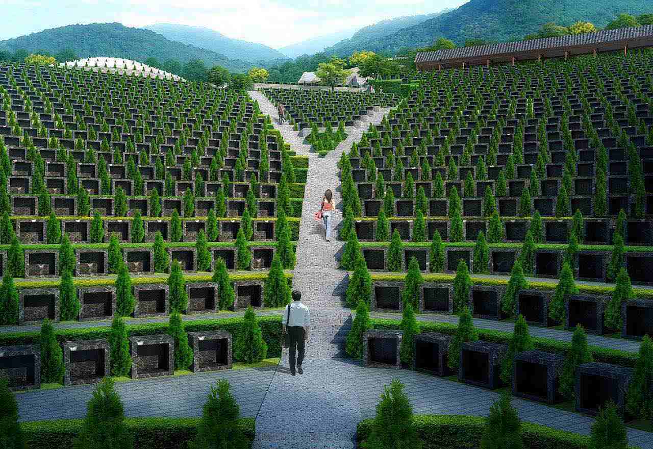 温州凤凰山公墓图片