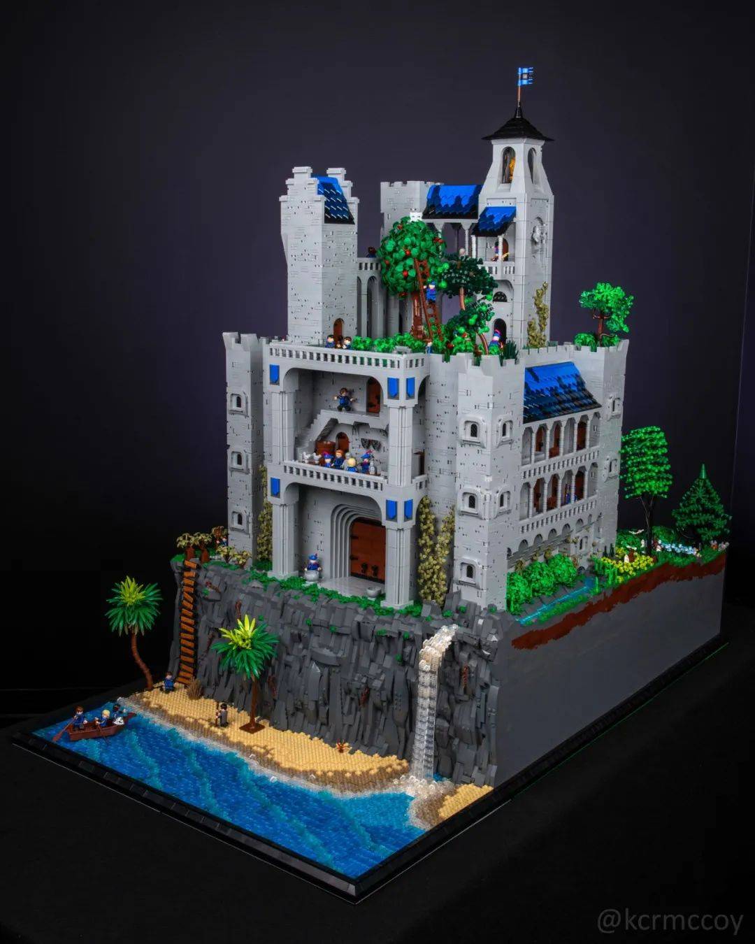 城堡控福音-乐高优秀moc作品日赏【vol.195】_casey_the_建筑