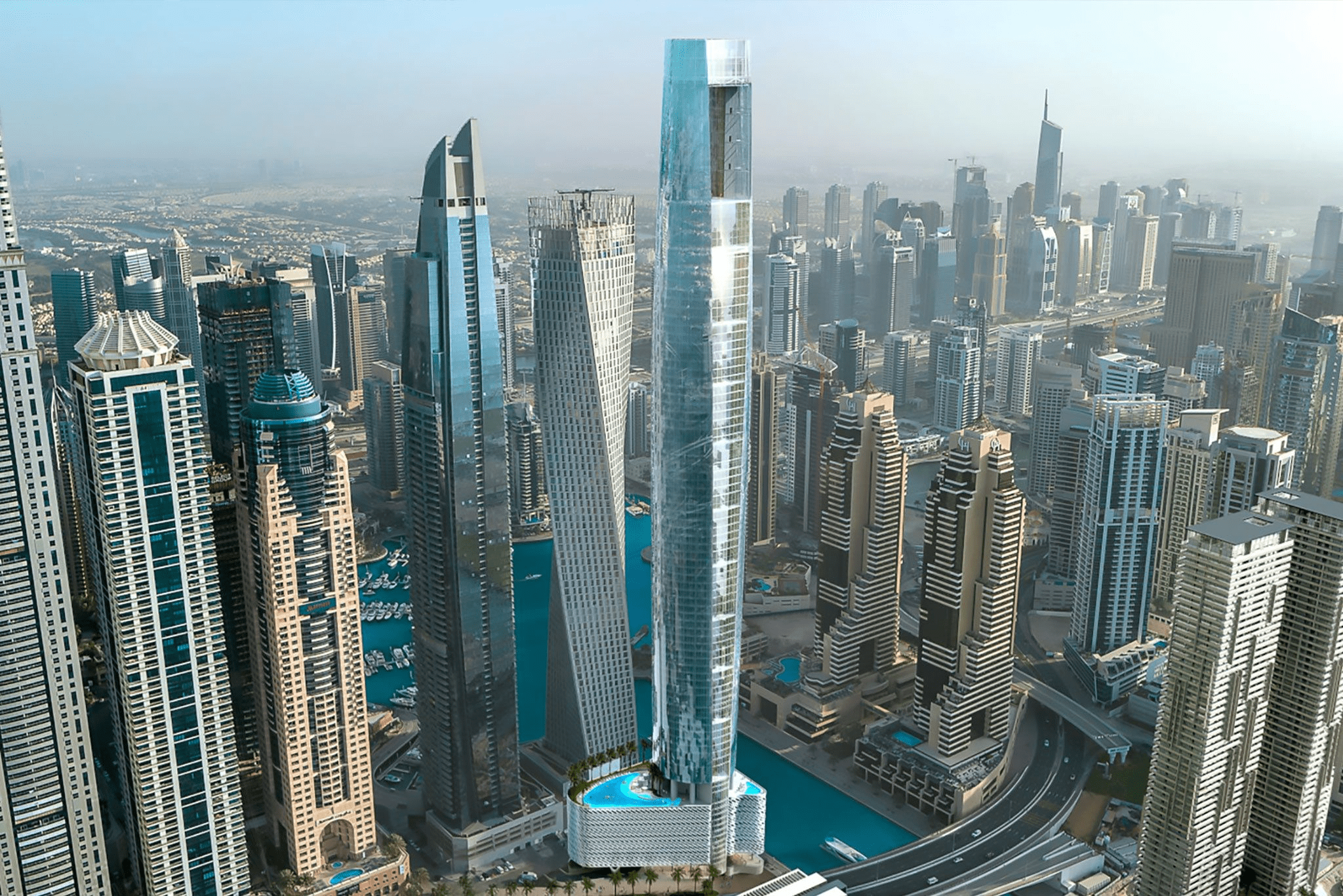 迪拜最高建筑图片