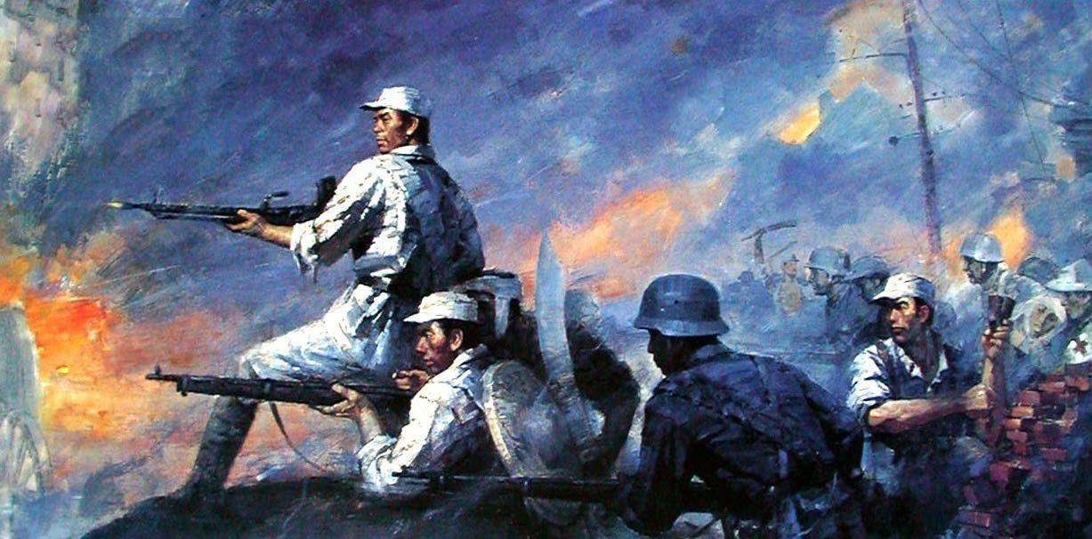 “日军”这支壮烈兵团奋勇杀敌，团长和营长全部牺牲，副团长成“虎将”