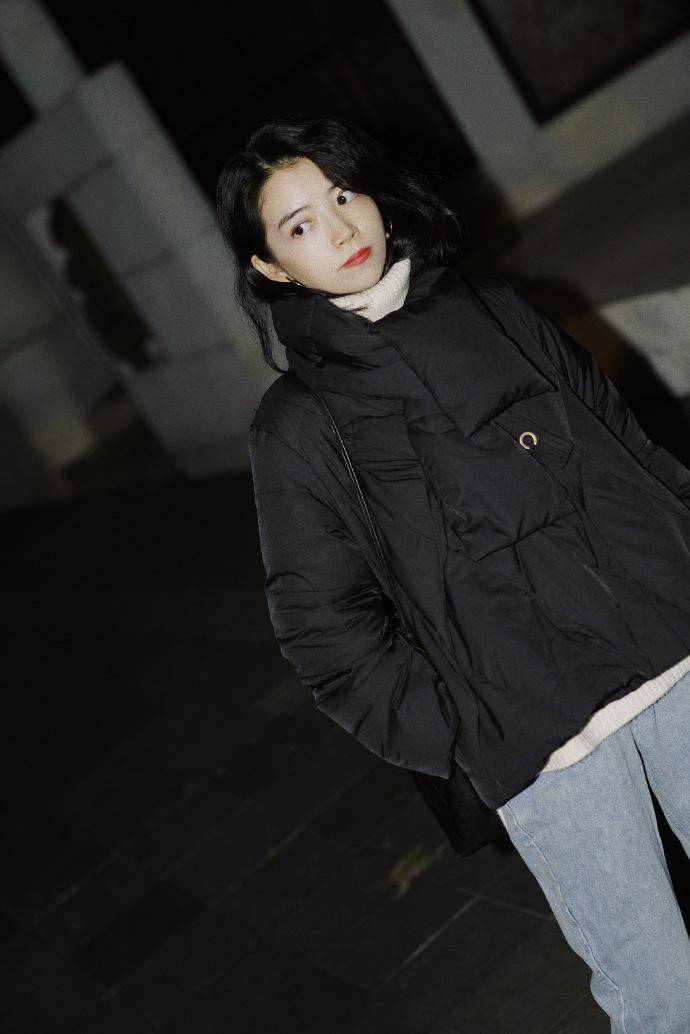 三木博主把小款羽绒服带火了!