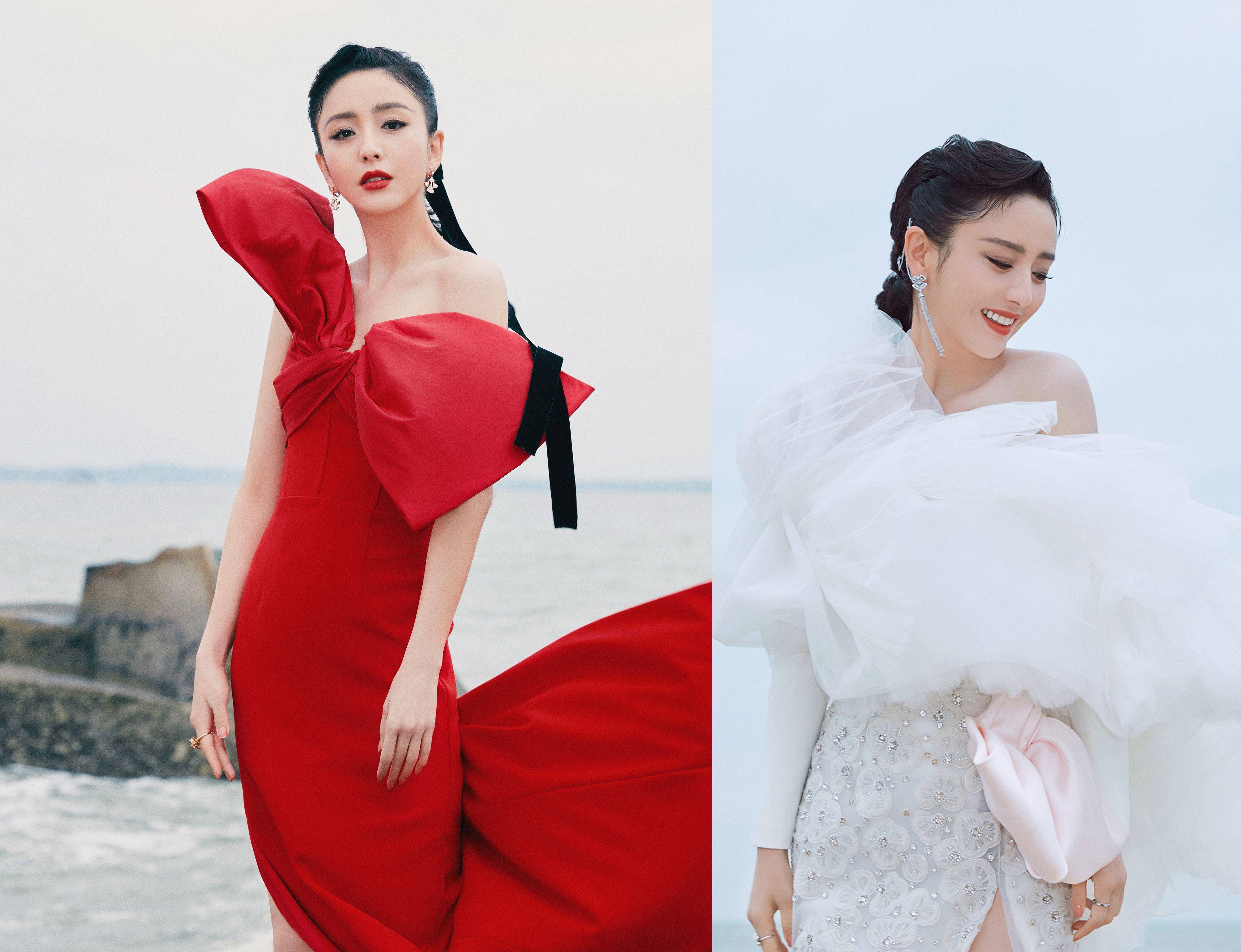 原创十八线女星穿绿裙成黑马周冬雨略输一筹这届金鸡奖好精彩