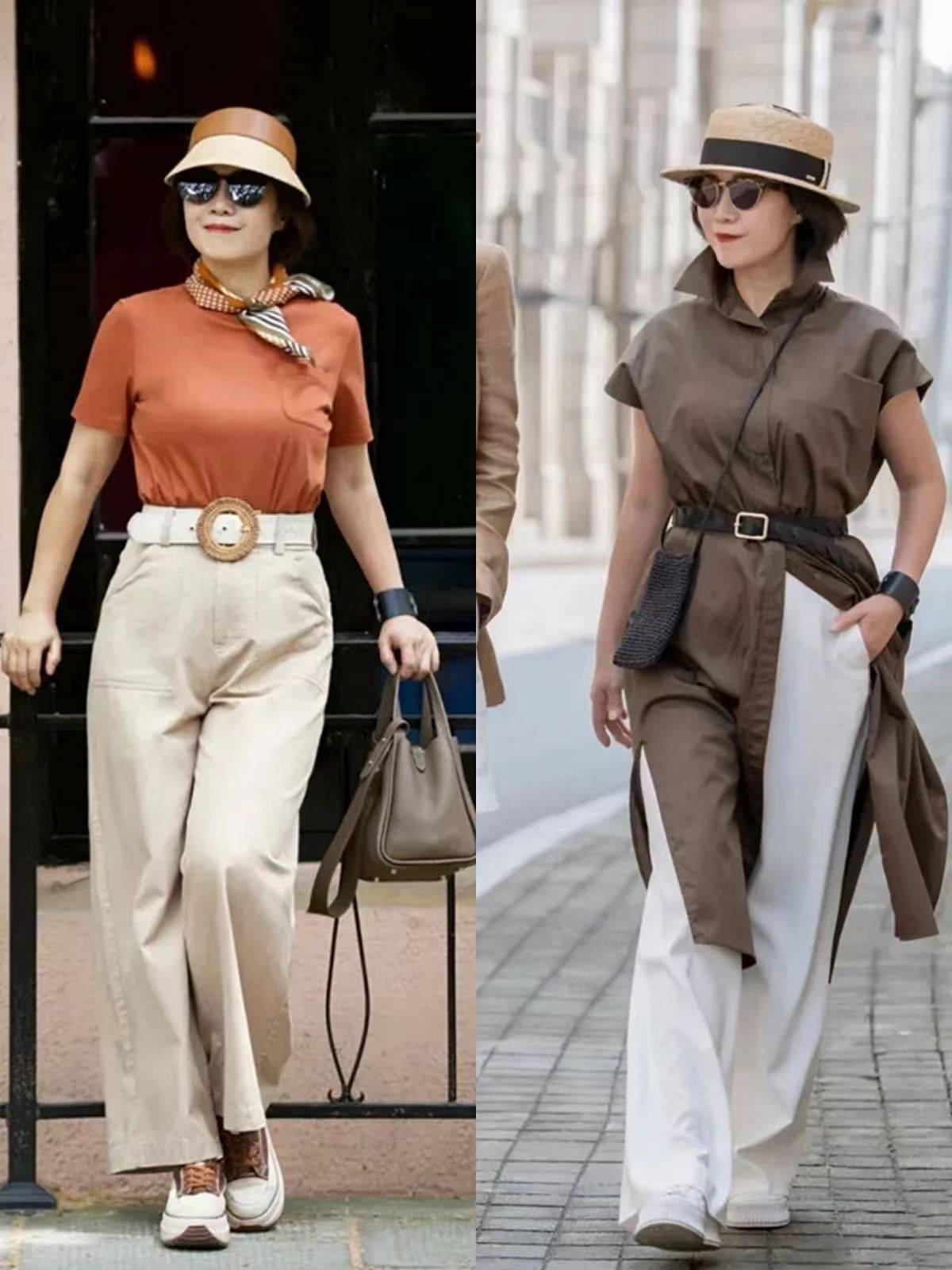 越穿越美的5位中国大妈:衣着得体,不扮嫩花哨,甩年轻人几条街_妈妈