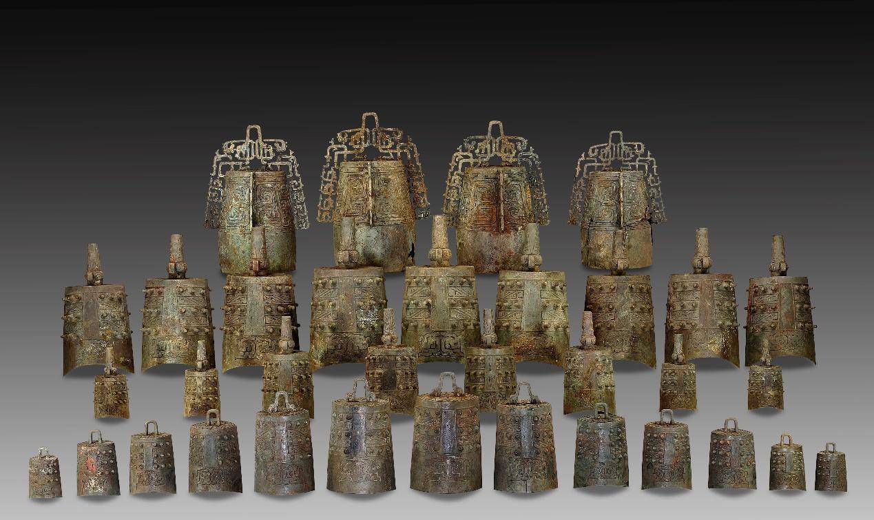 湖北发现曾侯乙祖辈墓,出土65件编钟,专家:市场价最少10个亿_墓葬