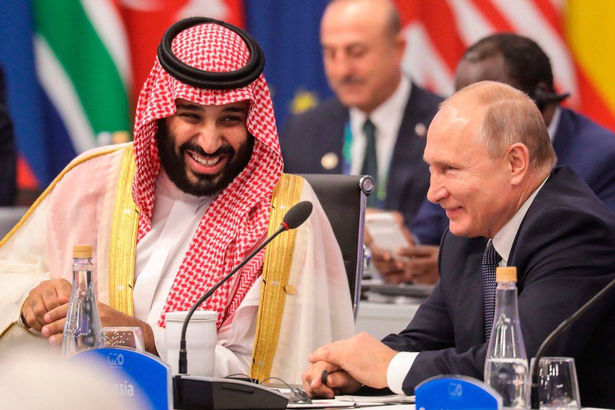 原创             沙特渐渐疏远美国靠近中俄，推动石油人民币，投资俄能源公司