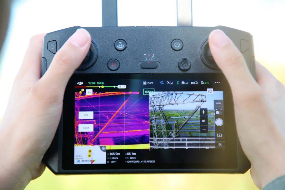 对位于山区或者地理环境复杂的地区,无人机测温能够有效解决地理环境