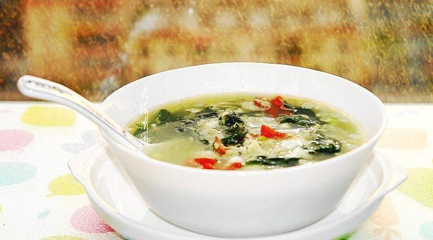 教你做原汁原味的刺五加叶蛋花汤,清淡可口,五月必吃的野菜_叶子_清香