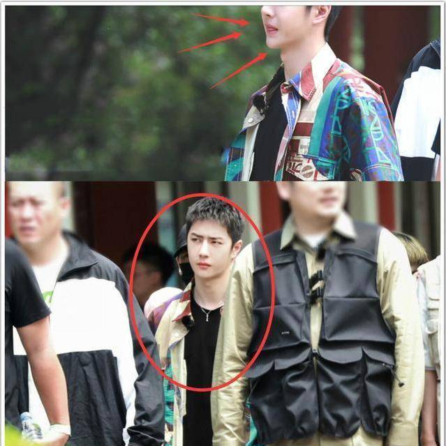 王一博三星堆录《天天》,花衬衫皮肤白吐舌头萌,大太阳下惹人疼_工作