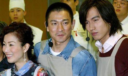 2004年的,言承旭就跨界大荧屏电影《魔幻厨房》,影帝刘德华,实力影后