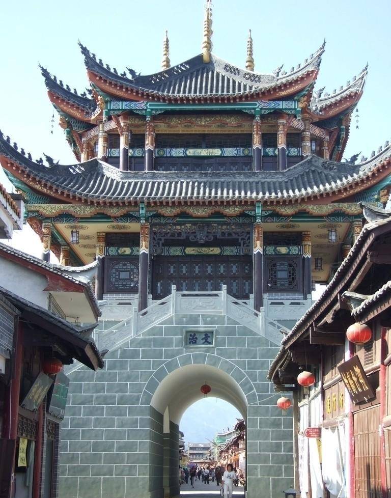 古城是名片,游客慕名而来_会理县_旅游_四川省