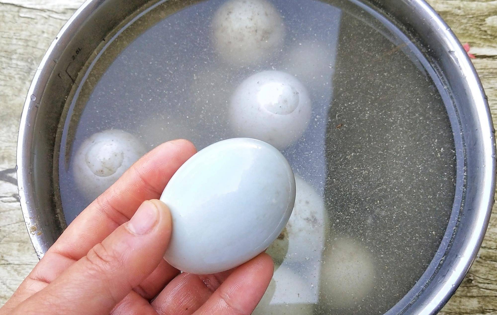 腌咸鸭蛋有秘诀,不用黄泥,不用盐水,个个起沙流油,做法简单