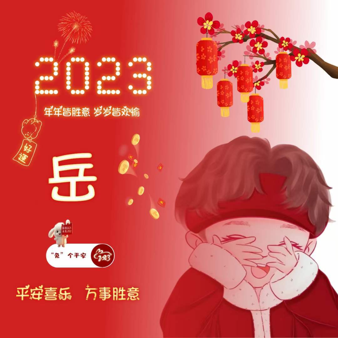 姓氏頭像第124期,2023超好看的新年姓氏簽名頭像,請查收_評論_的力量