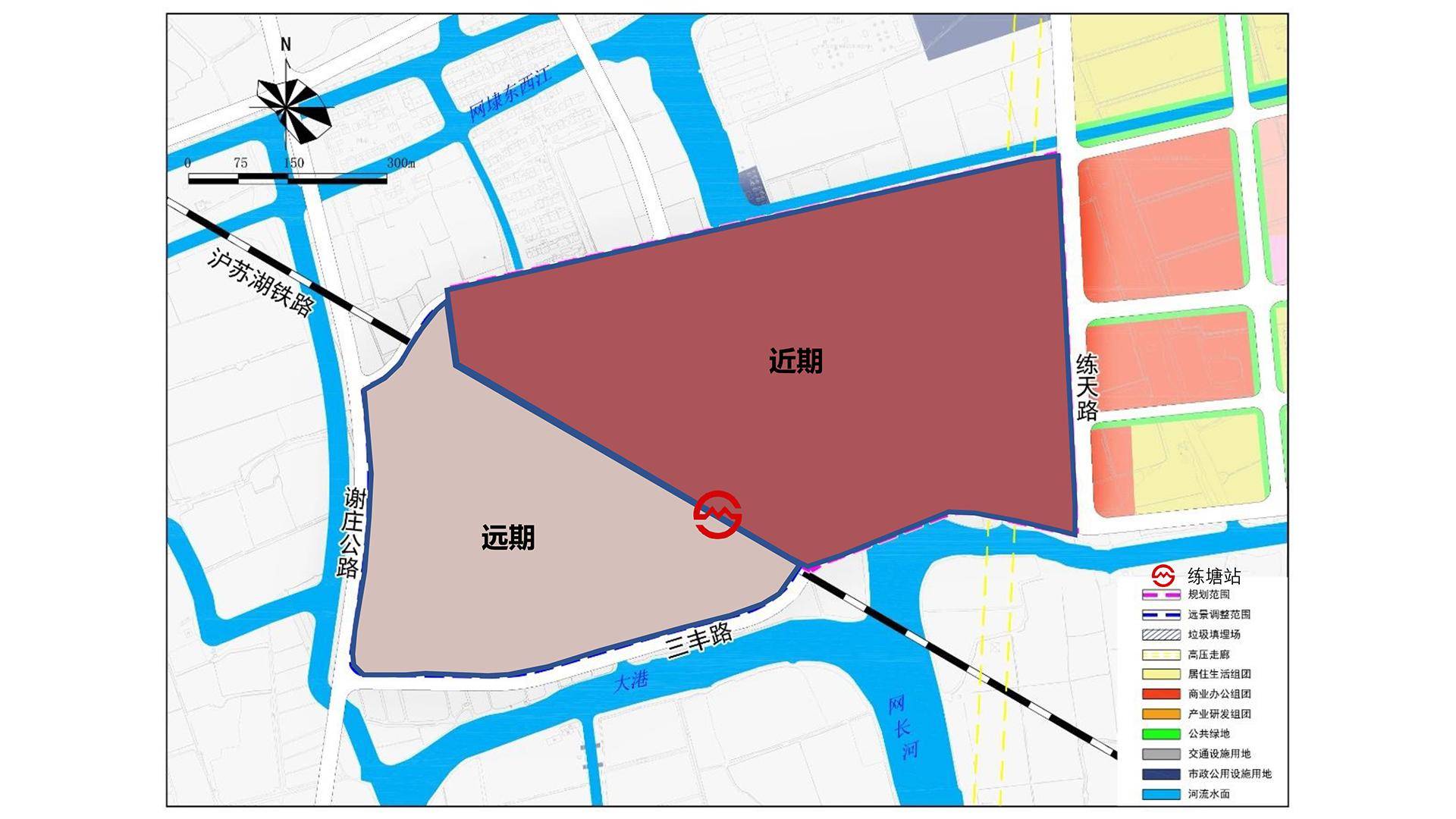 青浦区这座高铁站"站城"规划"剧透"来了_练塘_铁路_苏湖