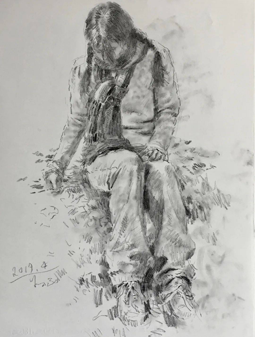 清美启迪画室 | 中央美术学院教授,孙为民素描速写近作_教学_艺术委员