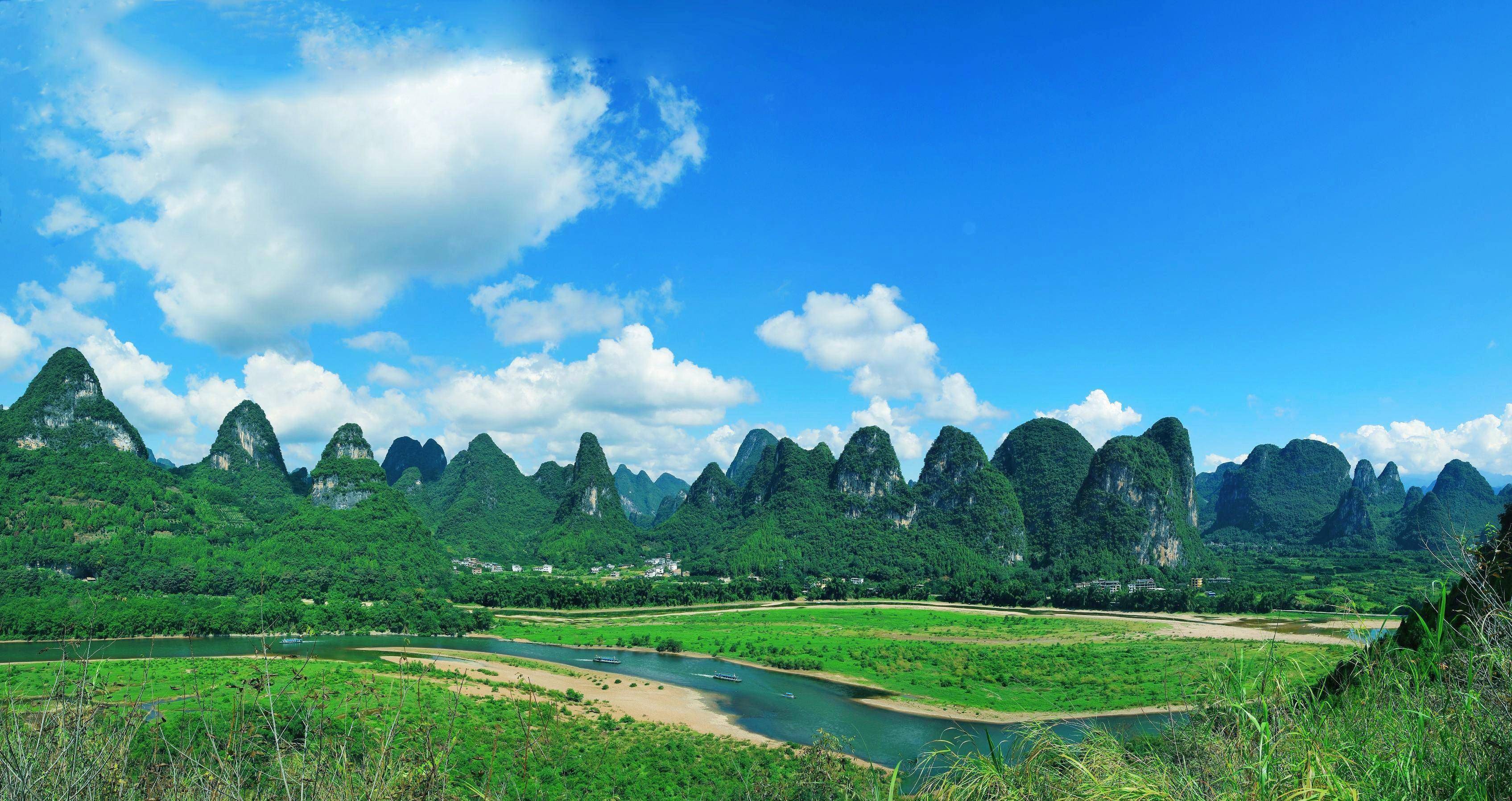 桂林漓江风景区照片图片