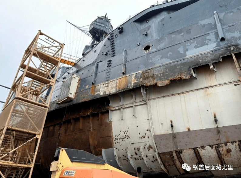 世界上唯一一艘超无畏舰“德克萨斯”号战列舰维修最新进展曝光_手机搜狐网