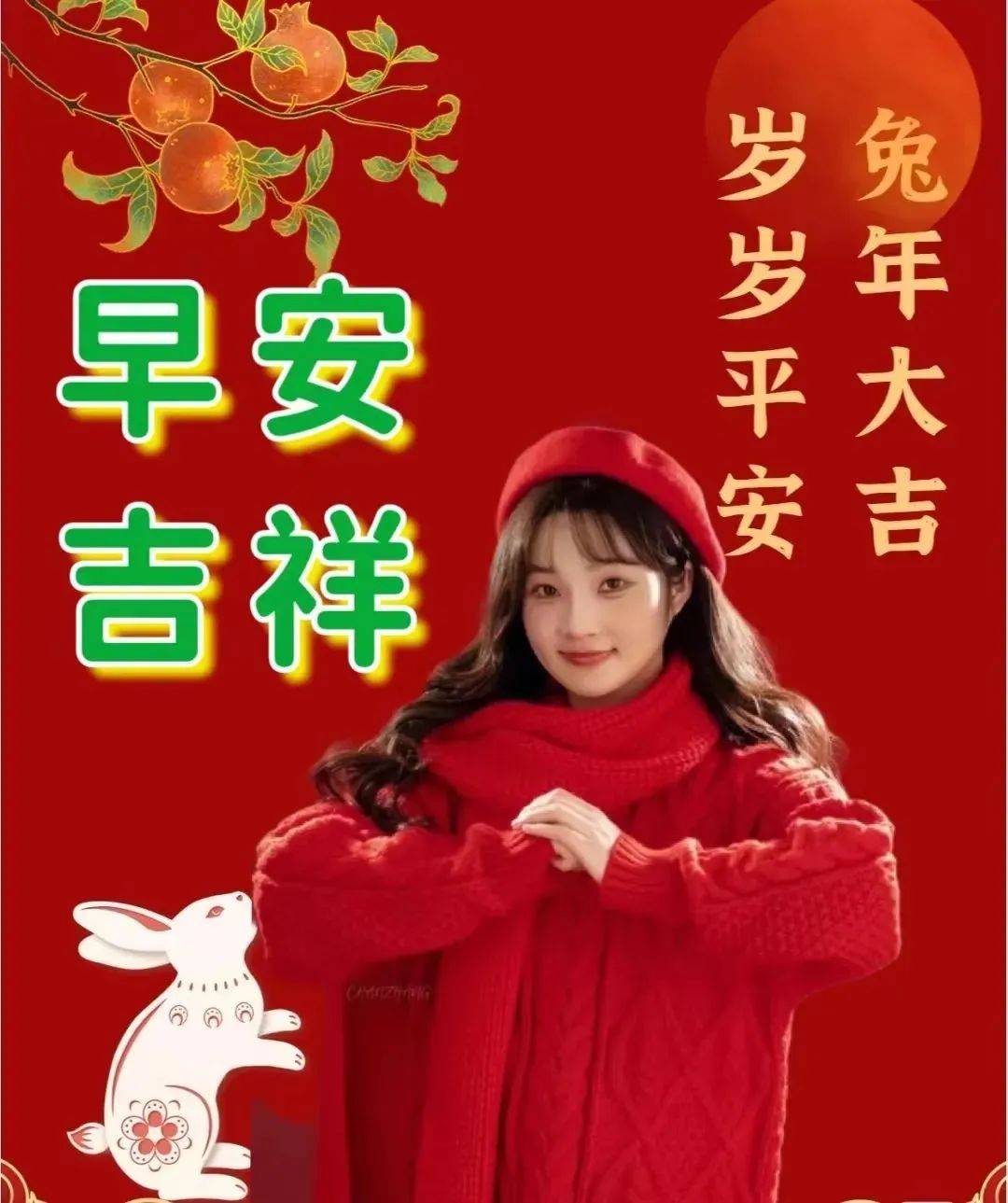 2023年1月1日元旦节快乐问候祝福动态表情图片 元旦节最新早安问候