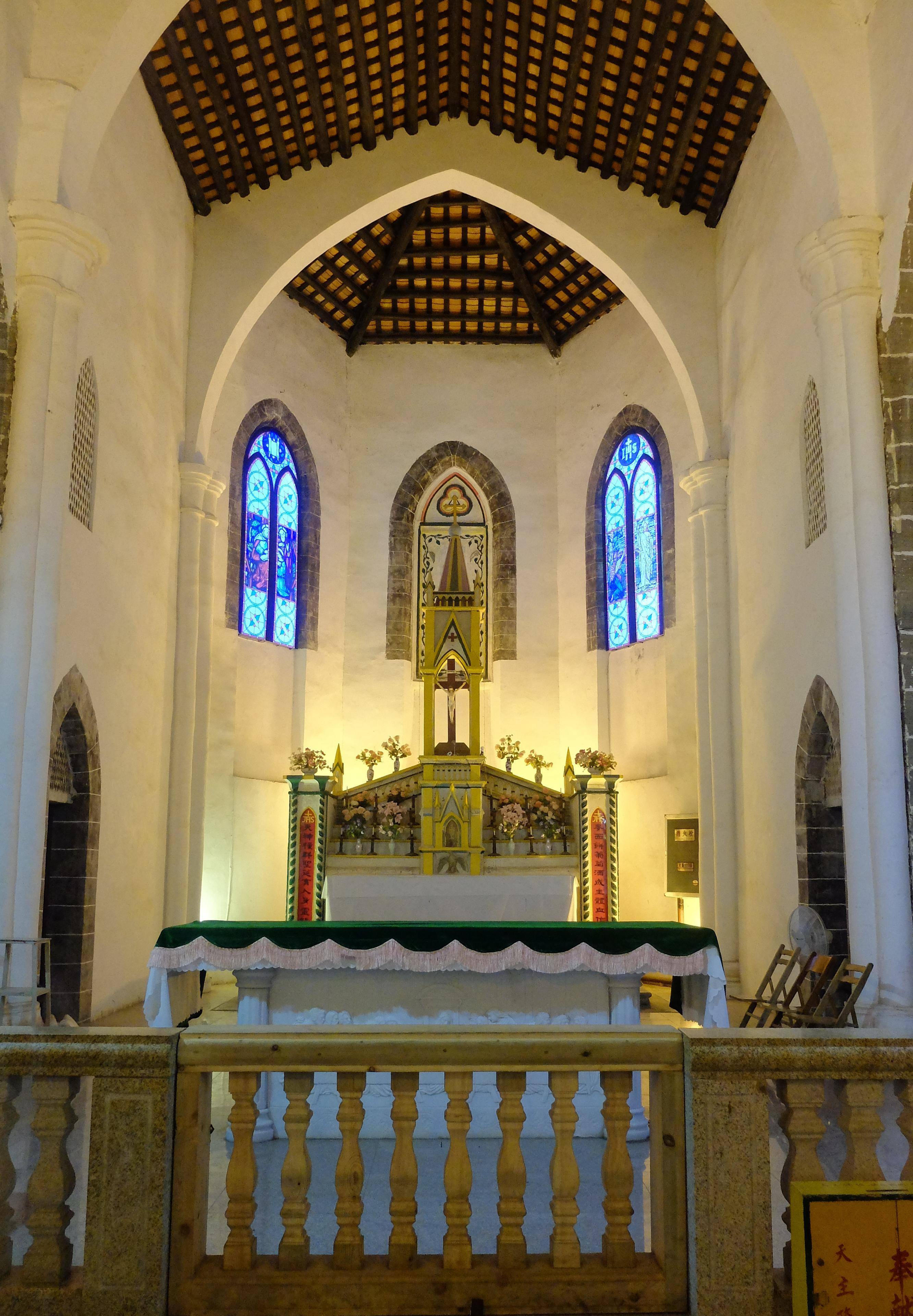 广西游记d11,玩归玩历史还是要知道的,涠洲天主堂和北海老街_涠洲岛