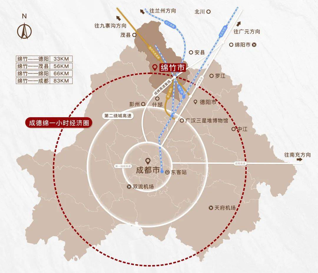 四川绵茂公路地图图片