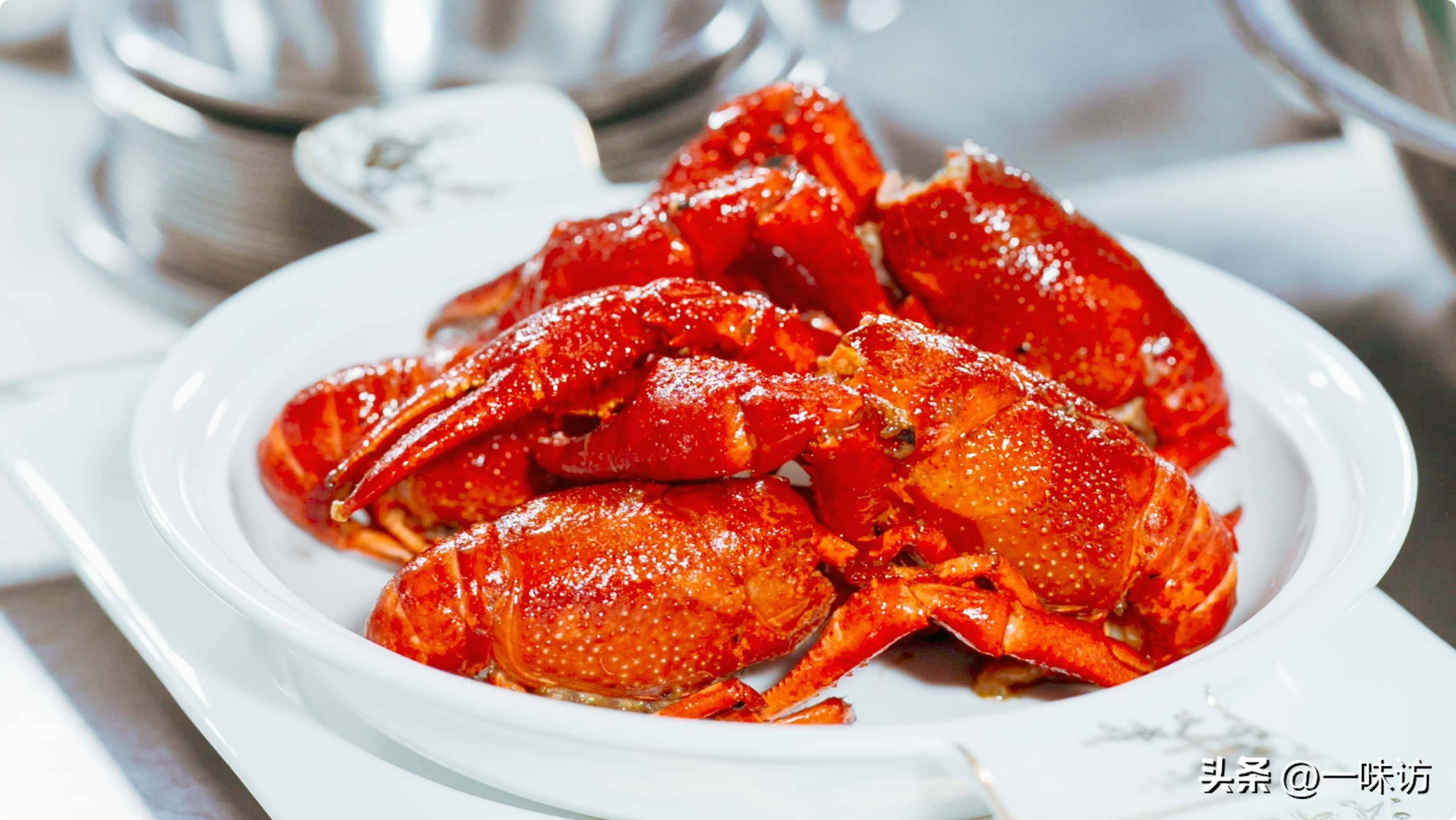 独头蒜酒香小龙虾的做法,加了白酒蒜香浓郁,小龙虾太好吃了_道菜_盆中