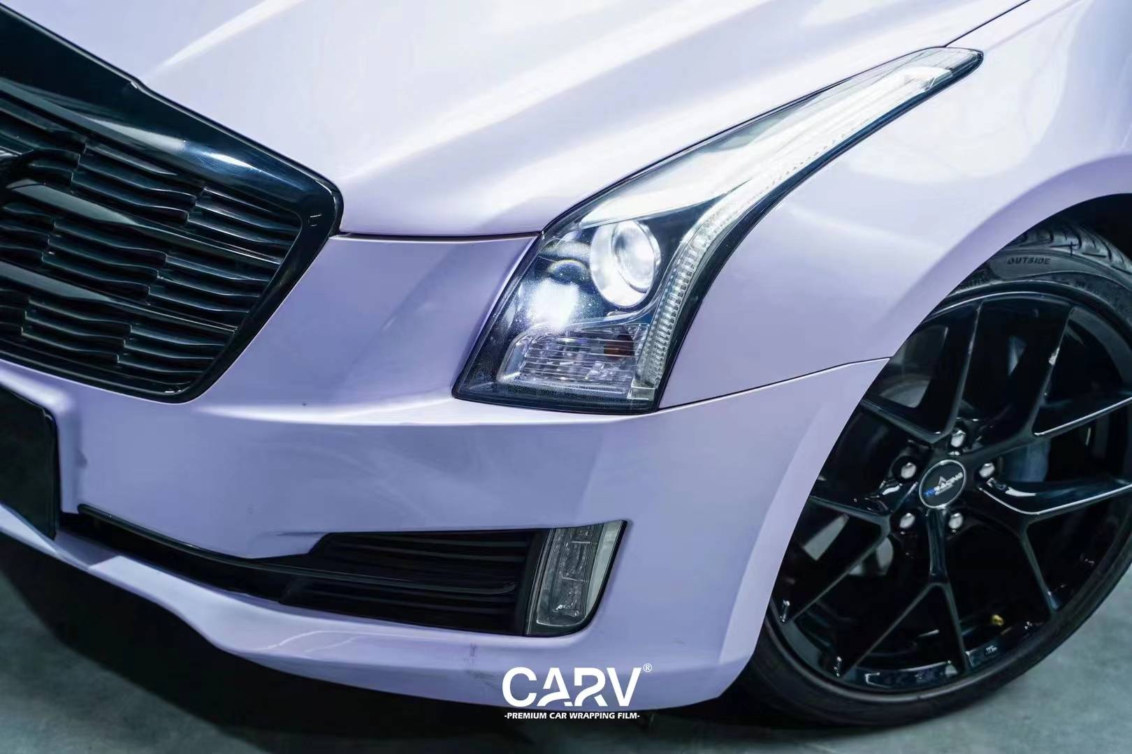 汽车改色贴膜#卡孚改色膜#卡孚carv#凯迪拉克ats-l