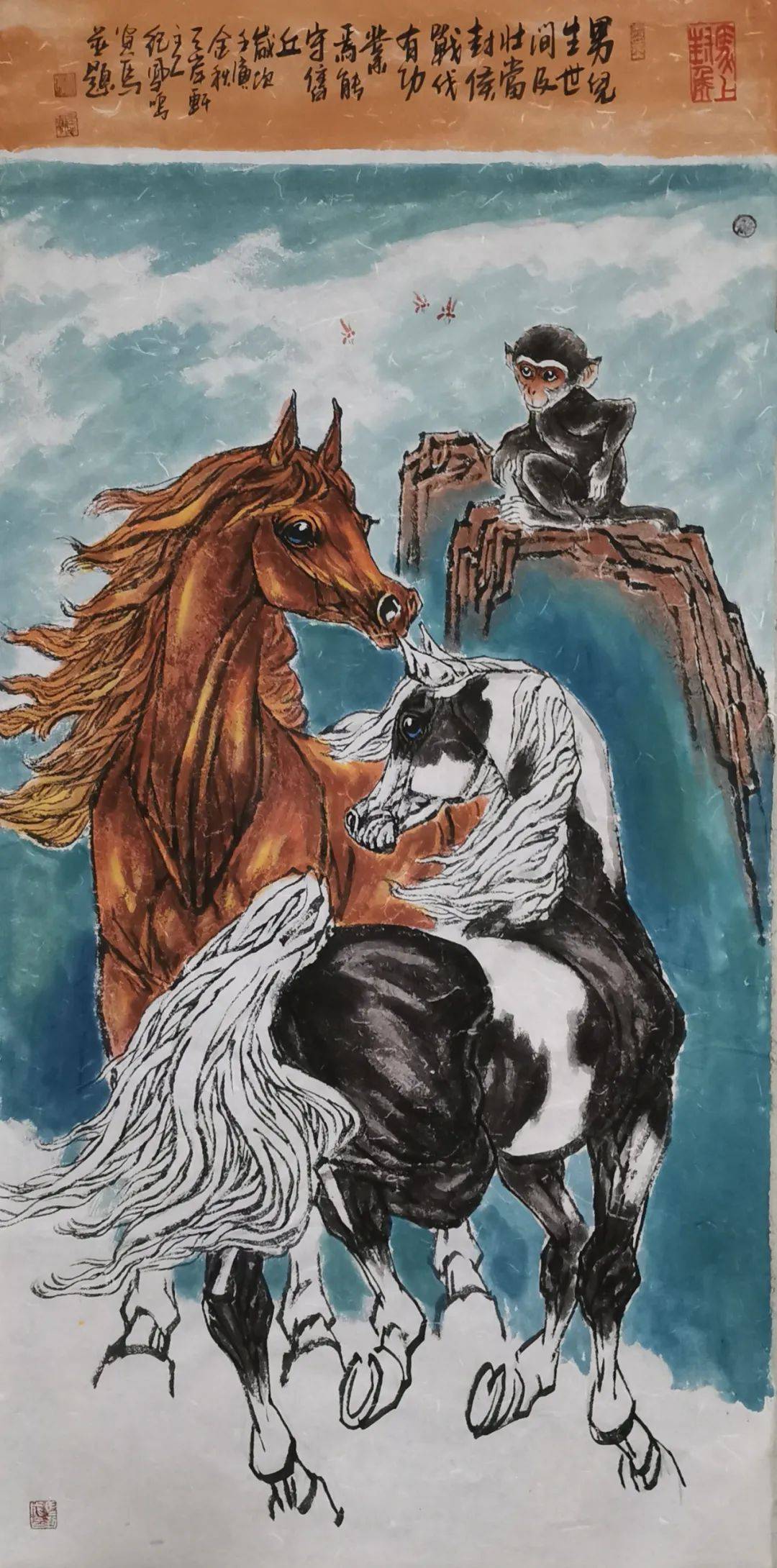 "燃情逐梦"画马名家纪凤鸣艺术作品赏析_中国_山东_美术家协会