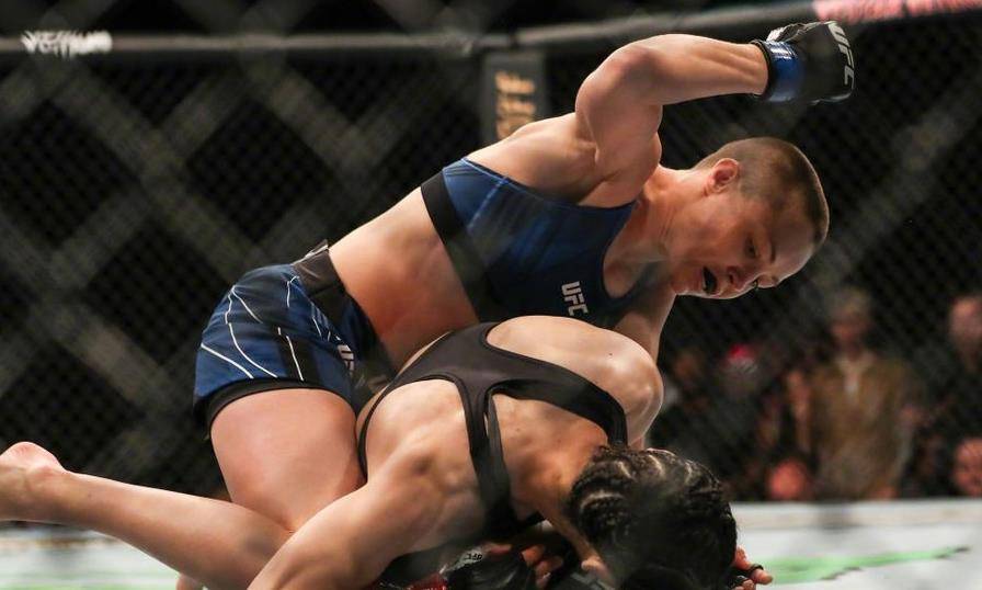 能力很强,而她在比赛中ko张伟丽的那一脚,和霍尔姆击败隆达罗西和科