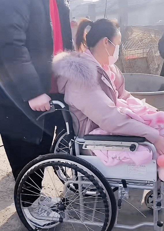草帽姐坐轮椅回村送年货,大衣嫂却对河南人口吐芬芳_家乡_儿子_活动