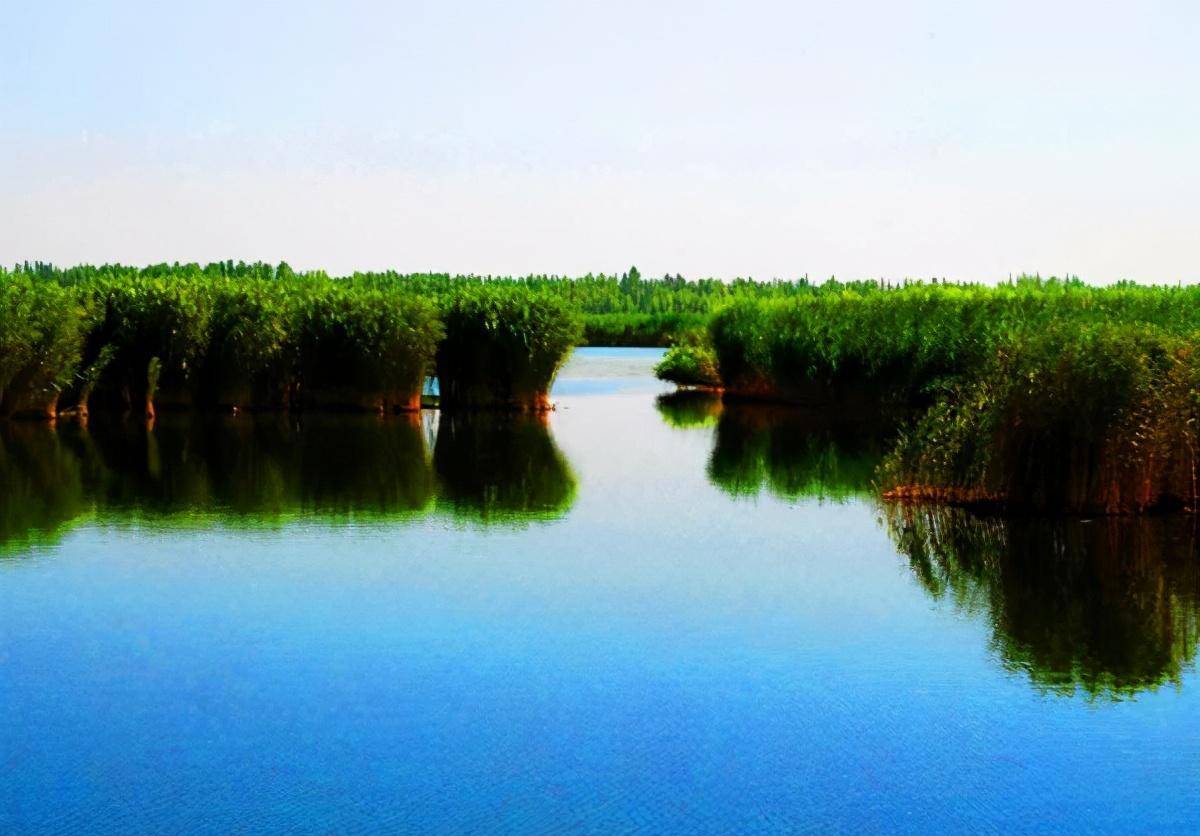 纳林湖风景图片高清图片