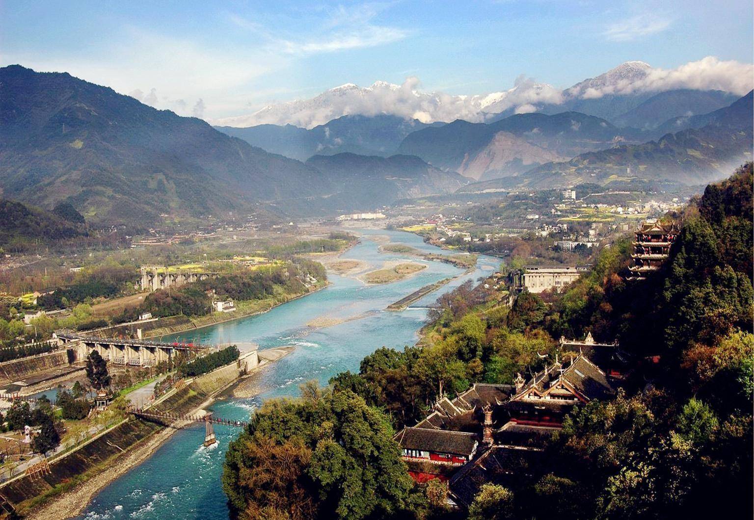 因堰而起因水而兴,世界罕见"三遗"城市_都江堰_天府之国_历史