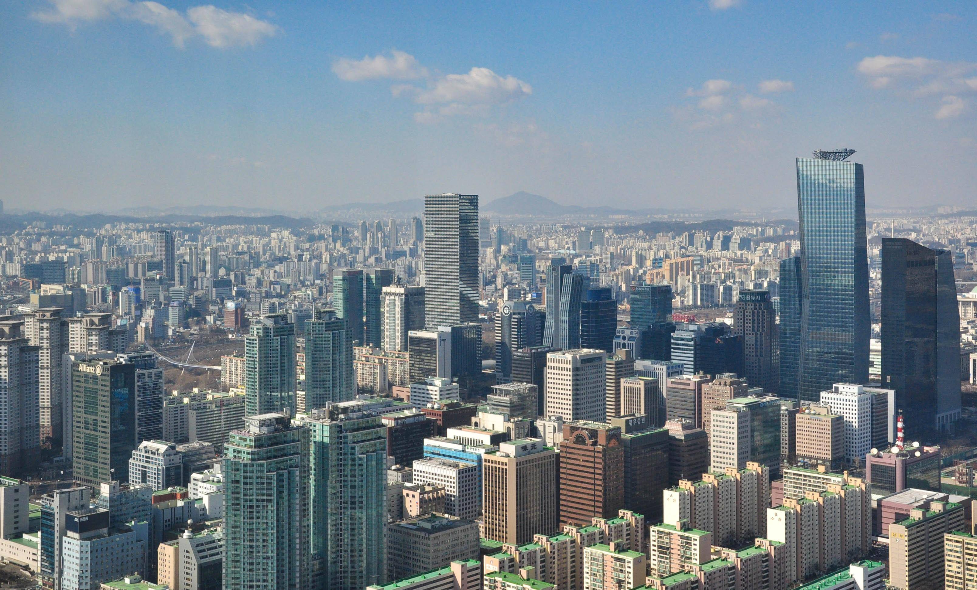 韩国一线城市图片