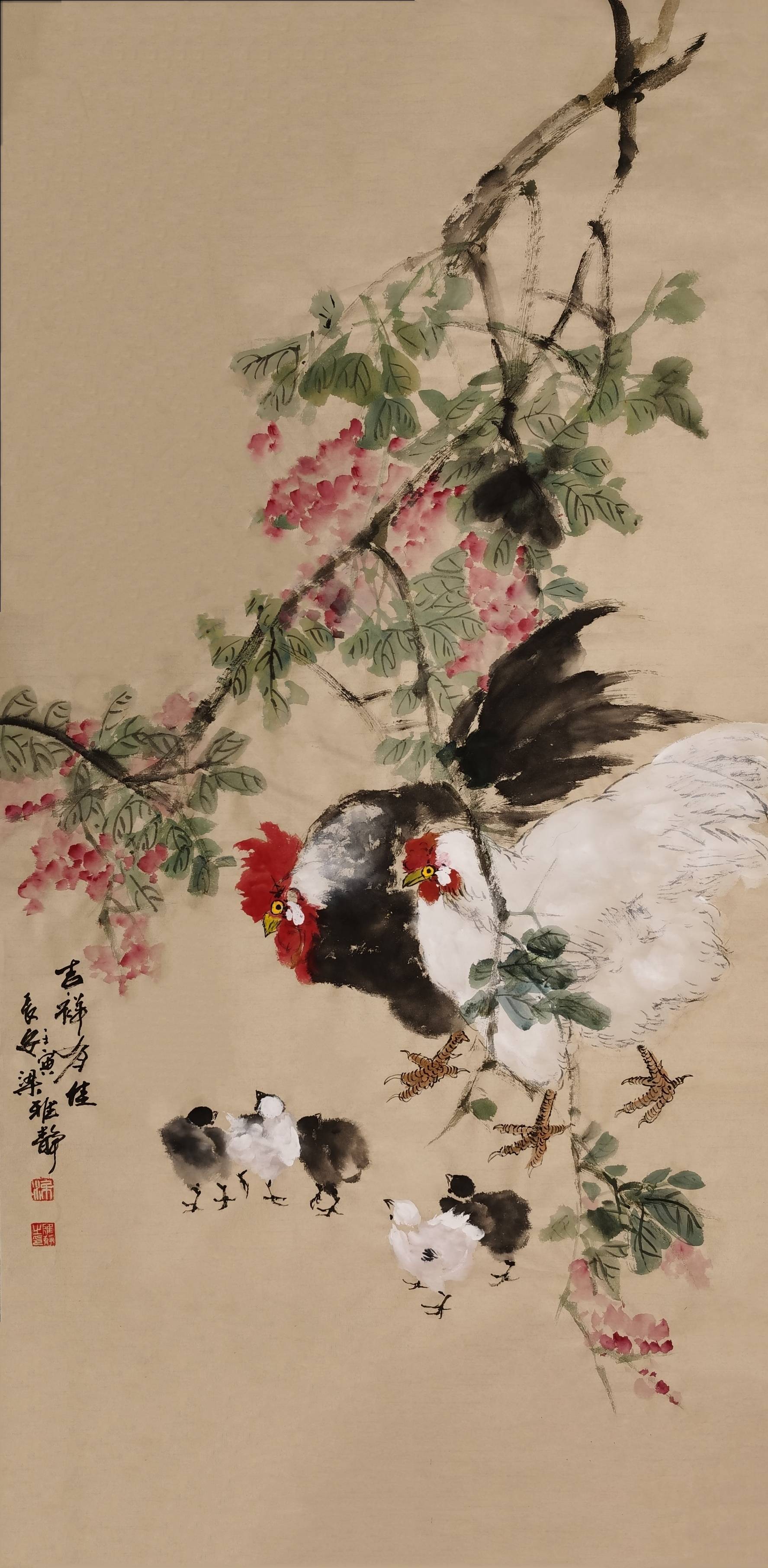 梁雅静2023花鸟作品珍品鉴赏