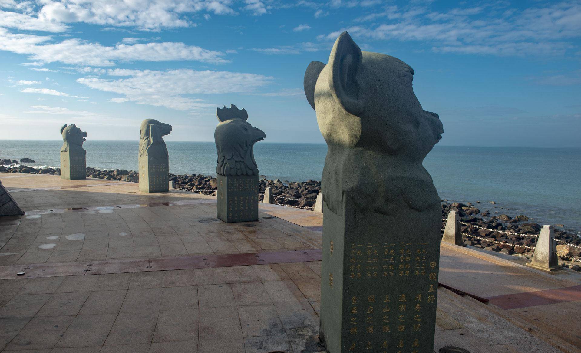 温暖的旅行 自驾第七季 天水一色海洋公园 民间习俗放生台_海湾_大海