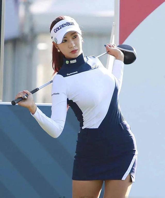 韩国高尔夫球女神图片