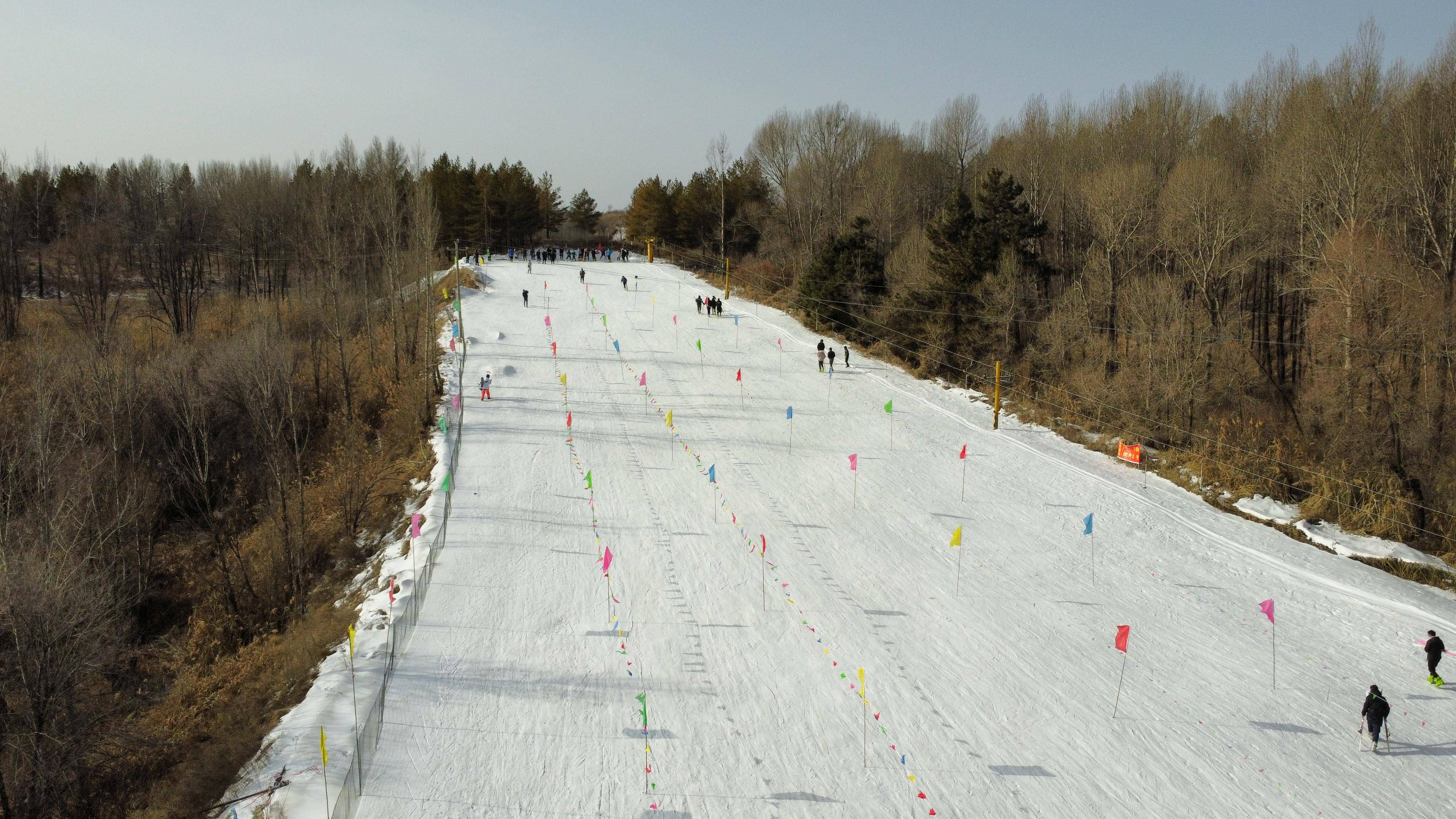 榆林金森滑雪场图片