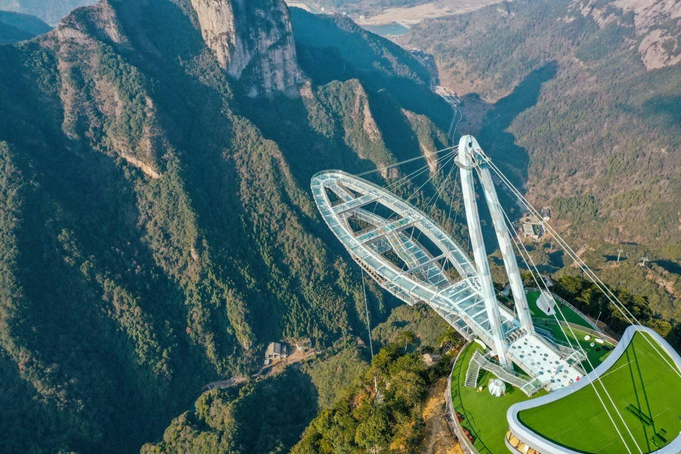 寒假遛娃|在台州神仙居,会当凌绝顶,一览众山小_索道_广州_悬崖峭壁