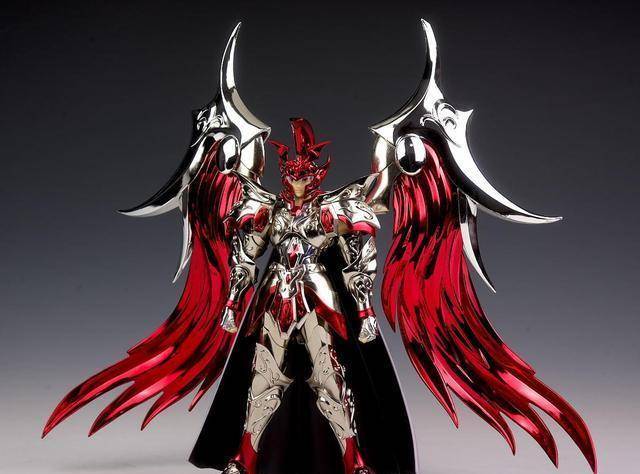 圣斗士圣衣神话战神阿瑞斯手办实物公开:银色版本的神圣衣双子座_翅膀