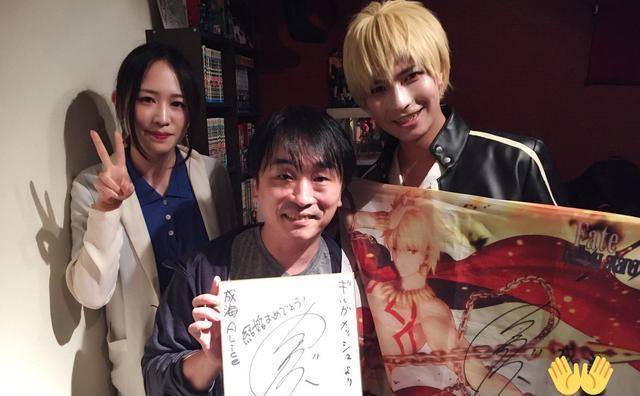 日本一对fate粉丝举办主题结婚典礼双王党的胜利闪闪声优献祝福_婚礼