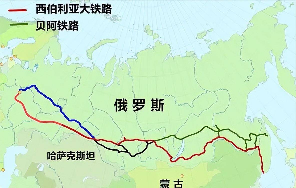 贝阿铁路原本起始点为贝加尔湖北岸的乌斯季库特,黑龙江沿岸的共青城.