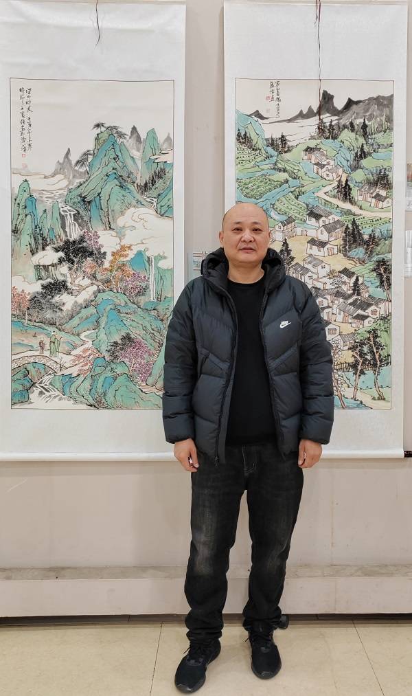 兰陵春浓-沂蒙山水画家卢伟先生2023年迎春作品展_孔明_百科_临沂