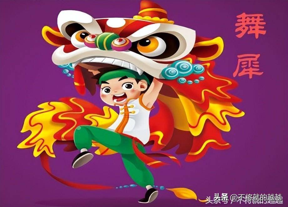 毛狮_表演_鼓声